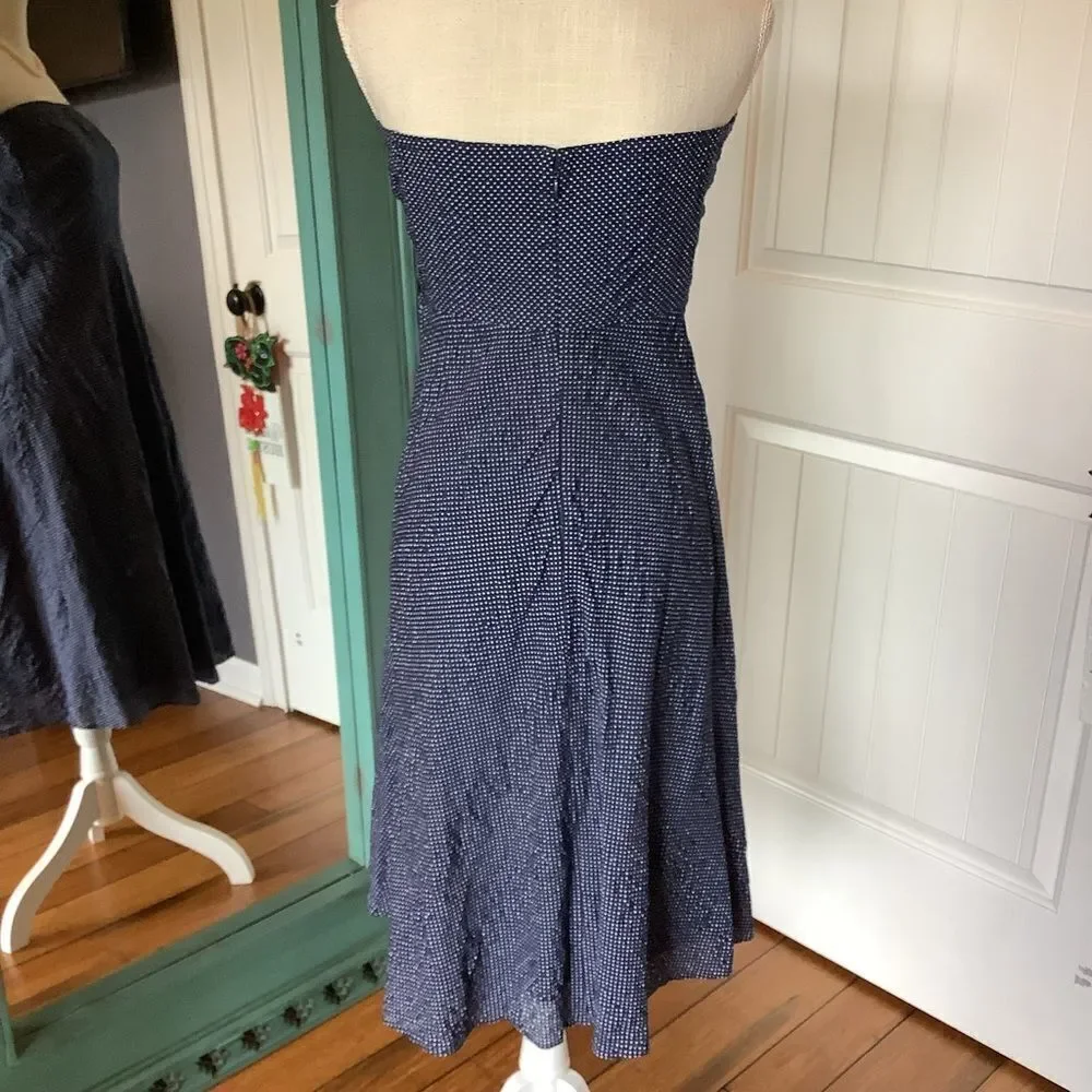 J. Crew Strapless Dress Size 8‎ 💜🥰